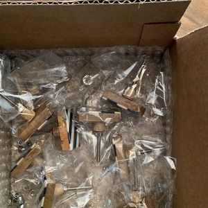 Rectangle Knobs set of 10